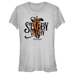 Juniors Womens Puss in Boots: The Last Wish The Stabby Tabby T-Shirt - 1 of 4