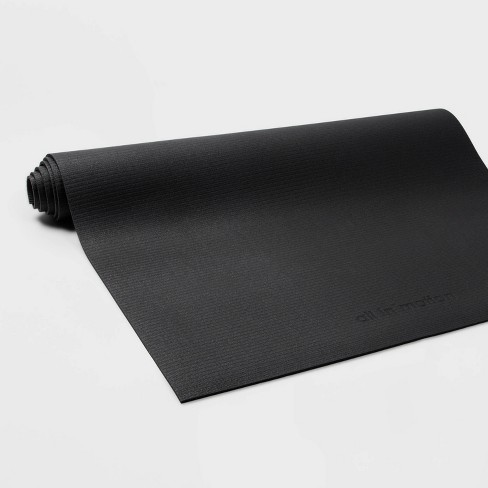 Premium Fitness Yoga Mat 15mm Black - All In Motion™