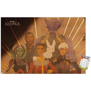 Trends International Star Wars: Ahsoka - Painting Unframed Wall Poster Prints - 1 of 4