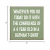 Slickblue Inspirational Wood Wall Sign 7x7 – Funny Motivational Quote for Office, Bedroom or Entryway, Color Options - 3 of 3