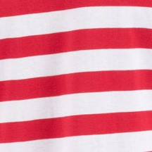 red & white