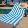 Arkwright Cali-Cabana Striped 100% Cotton Beach Towels (4-Pack), 30x60 in. - 4 of 4