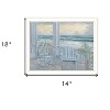 HomeRoots Coastal Porch White Framed Print Wall Art - 3 of 4