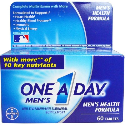 One A Day Men's Health Formula Multivitamin/Multimineral Supplement - 60 ct