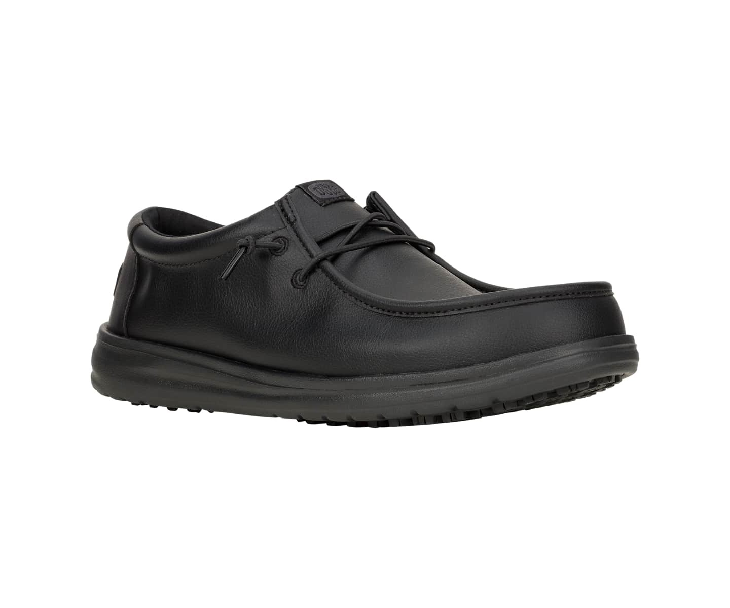 HEYDUDE Men Wally Work CE Classic Slip Resistant, Classic Black, 9, цвет: Чёрный — фото 5