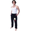 DC Comics Men's The Flash Classic Logo Loungewear Sleep Pajama Pants Black - 4 of 4
