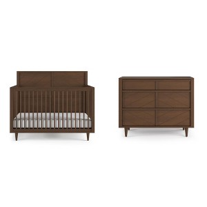 Child Craft Surrey Hill Crib, Dresser and Chest Nursery Set, 3-Piece, Includes 4-in-1 Convertible Crib, Dresser, and Chest - 1 of 4