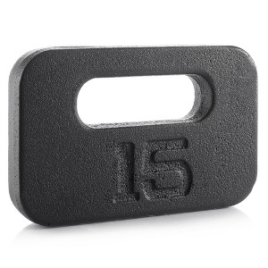 Philosophy Gym Cast Iron Ruck Weight - Weighted Fitness Plate with Handle - 1 of 4