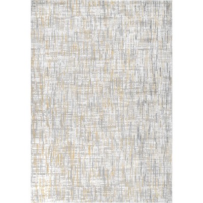 Nuloom Emersyn Contemporary Textured Abstract Crosshatch Indoor Area Rug