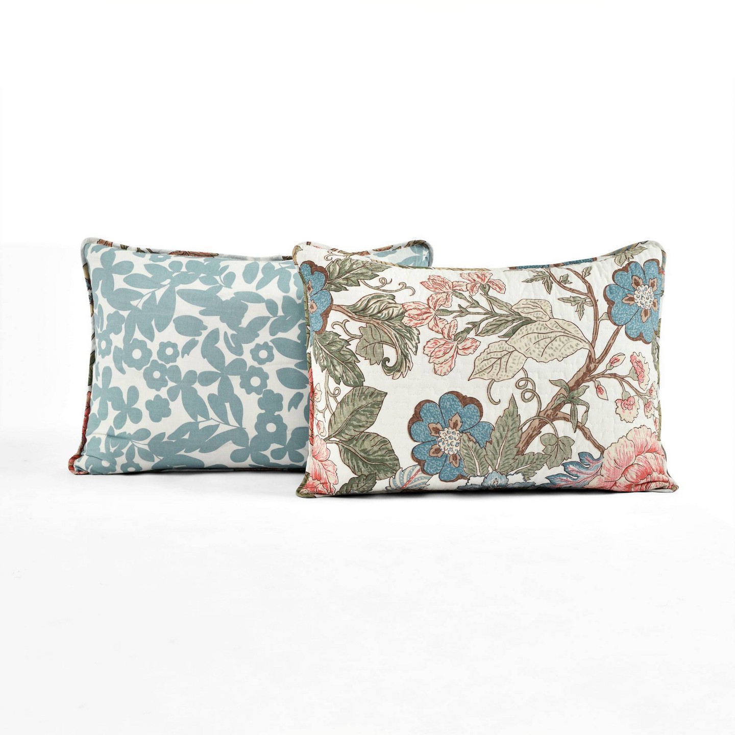 Постельное бельё Lush Decor 3pc King Sydney Quilt Bedding Set Green/Blue - Lush Décor, цвет: Зелёный — фото 6