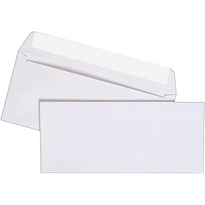 MyOfficeInnovations EasyClose Business Envelopes #9 3 7/8" x 8 7/8" White 500/BX 570235