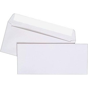 MyOfficeInnovations EasyClose Business Envelopes #9 3 7/8" x 8 7/8" White 500/BX 570235 - 1 of 4