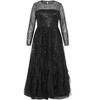 Women's Plus Size Radiant Maxi Dress - black | CITY CHIC - 3 of 4