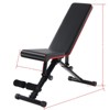 VisioGear Home Gyms, Adjustable Workout Bench for Home Gym, Foldable Bench Press for Full Body Exercise, Black, 53.1"*15.9"*21.4" - 2 of 4