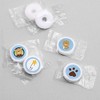 Big Dot of Happiness Baby Boy Teddy Bear - Baby Shower or Birthday Party Round Candy Sticker Favors - Labels Fits Chocolate Candy (1 sheet of 108) - 3 of 4