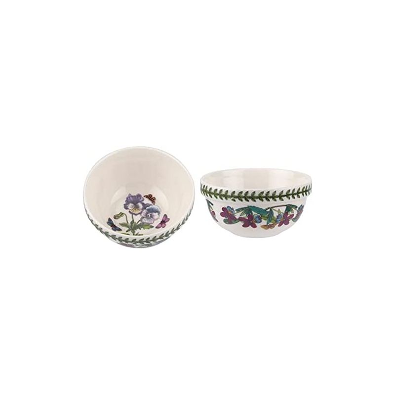 Portmeirion Botanic Garden Small Stacking Bowls, Set of 6, Made in England - Assorted Floral Motifs, 5 Inch, 4 of 8