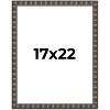 PosterPalooza | Deco Black Picture Frame - UV Acrylic, Foam Board Backing, Hanging Hardware - 2 of 4