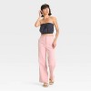 Women's High-Rise Wide Leg Pants - Universal Thread™ - 3 of 3