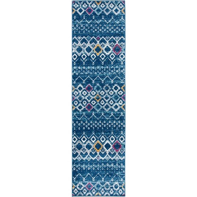 navy/turquoise