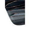 Deny Designs 21"x34" UtArt Midnight Marble Deep Ocean Waves Memory Foam Bath Rug Navy : Microfiber, Machine Washable, Non-Slip Backing - 3 of 3