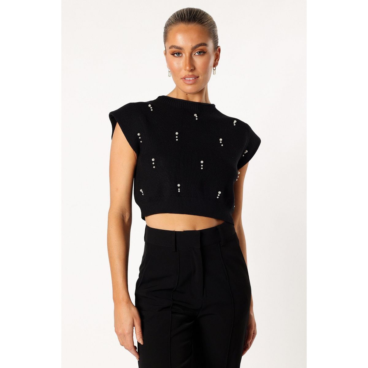 Petal and Pup Womens Malani Beaded Top