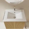 ChicFurnit Bathroom Storage Cabinets Bathroom Floor Storage Cabinet Functional Bathroom Cabinet with Drawer for Bathroom, Beige, 24"*18.3"*19.56" - 3 of 4