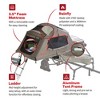 Yakima SkyRise HD Medium Heavy Duty 4 Season Rooftop Tent for 2 People with Auto-Close Function and 2.5 Inch Foam Mattress with Removable Cover, Tan - 3 of 4