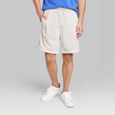 Men's casual shorts - light grey W224