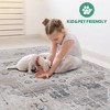 Kumasinova Trendy Stain-Resistant Area Rug – Non-Shedding Living Room Rug, Medallion Rugs for Living Room, Kid & Pet-Friendly, Boho Washable Rugs - 3 of 4
