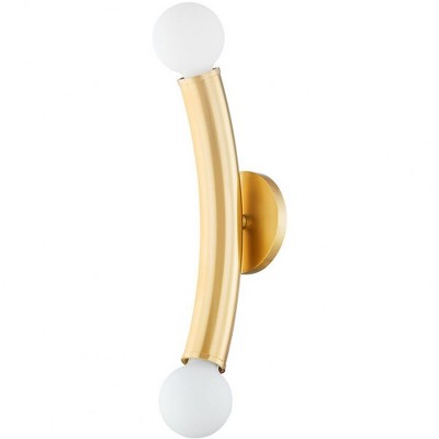 Mitzi Allegra 2 - Light Sconce in  Aged Brass