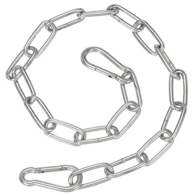 Unique Bargains Stainless Steel Outdoor Furniture Accessories Fitness Hammock Swing Chair Hanging Chain