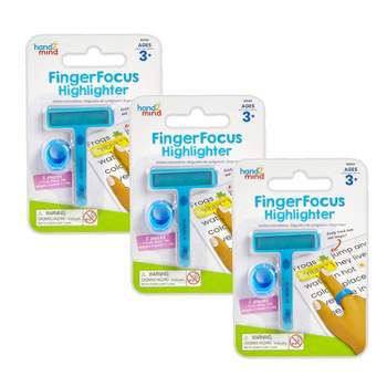 Hand2Mind FingerFocus Highlighter Set 3 Sets (HTM91244-3)
