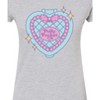 Women's - Polly Pocket - Polly Pocket Quilted Heart Case Fitted Graphic T-Shirt - 2 of 3