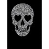 Boy's Lost Gods Lace Print Heart Skull T-Shirt - 2 of 4