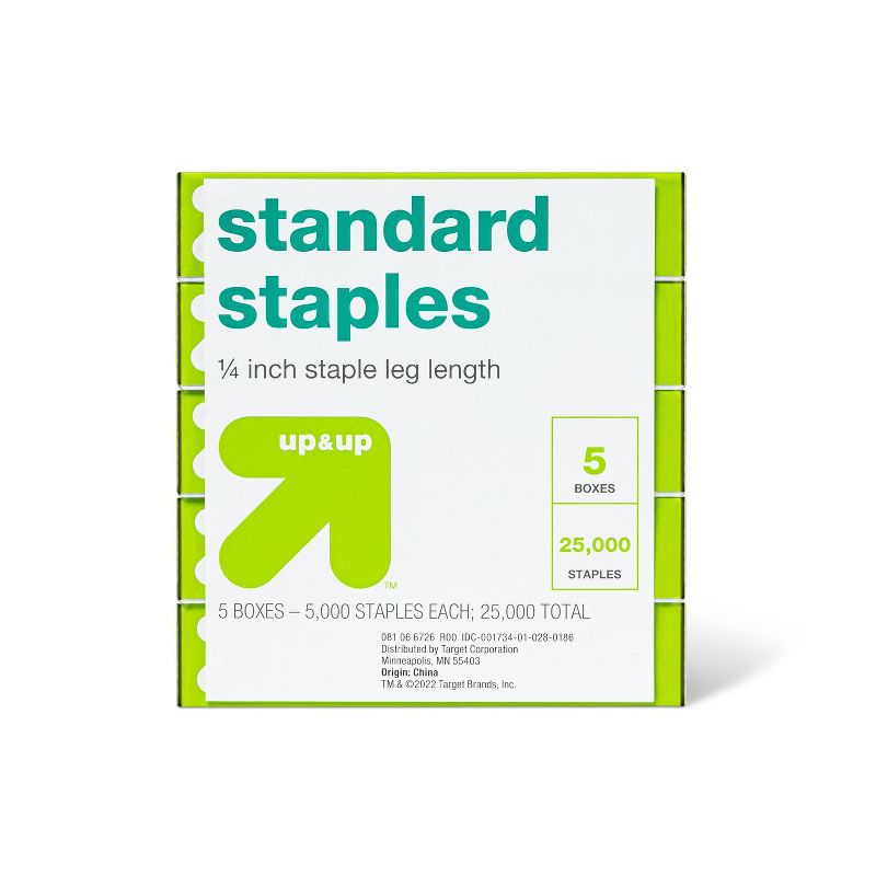 25000 Staples - up &#38; up&#8482;, 1 of 5