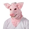 Morris Costumes Pig Adult General Sizing Moving Mouth Overhead Halloween Costume Mask - Pink One Size Fits Most - 3 of 4