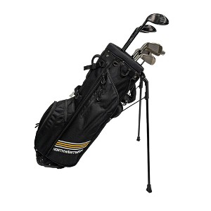 Northwestern Golf Thunderbird Golf Bag – Lightweight 4-Way Divider Stand Bag - 1 of 4