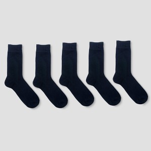 Men's Flat Knit Dress Socks 5pk - Goodfellow & Co™ - 1 of 2