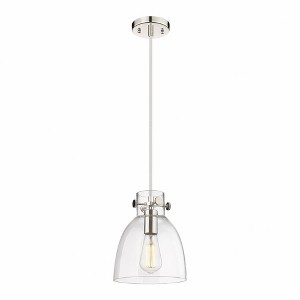 Newton Bell - 1 Light Pendant In Industrial Style-9.63 Inches Tall and 8 Inches Wide - 1 of 1