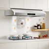 RAPSUAR 36-Inch Under-Cabinet Range Hood - 1100 CFM with 4-Speed & Gesture/Touch Control - 3 of 4