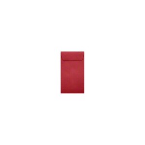 LUX #5 1/2 Coin Envelopes  3 1/8 x 5 1/2 Ruby Red LUX-512CO-18-50 - 1 of 1