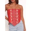 Petal and Pup Womens Ilara Strapless Top - 4 of 4