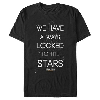 Men's Star Trek: Discovery We Have Always Looked To The Stars T-shirt ...