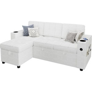 Acekool Convertible L-Shaped Sofa - 1 of 4