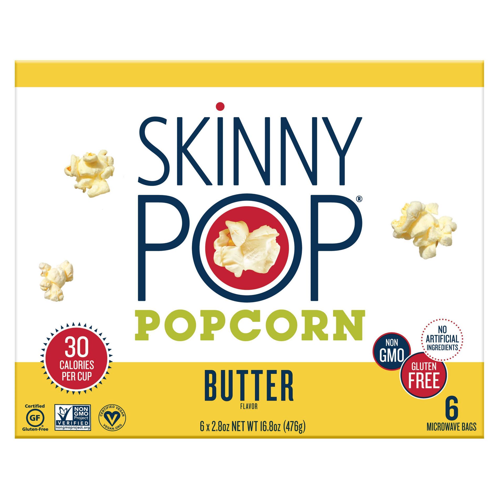 SkinnyPop Microwave Popcorn