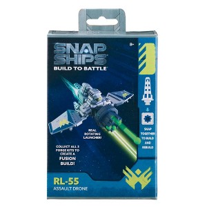 PlayMonster Snap Ships RL-55 Assault Drone, Custom Building and Battle Play, Ages 8+, Building Set - 1 of 1