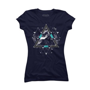 Junior's Design By Humans Time & Space By Expo T-Shirt - 1 of 3