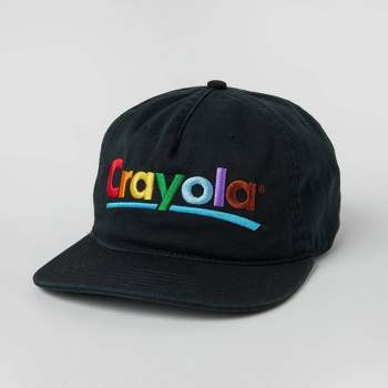 Men's Crayola Unstructured Cotton Baseball Hat - Black