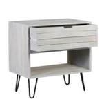 Josette End Table Gray - East At Main