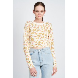 EMORY PARK Women's cropped Pullover sweaters - 1 of 4